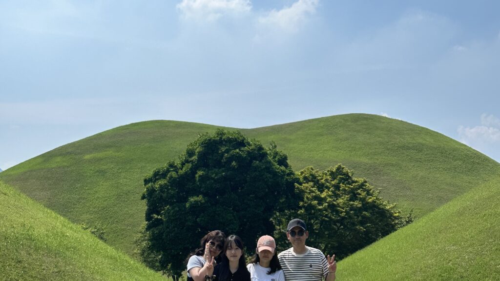 photo zone of daewonneung royal tomb