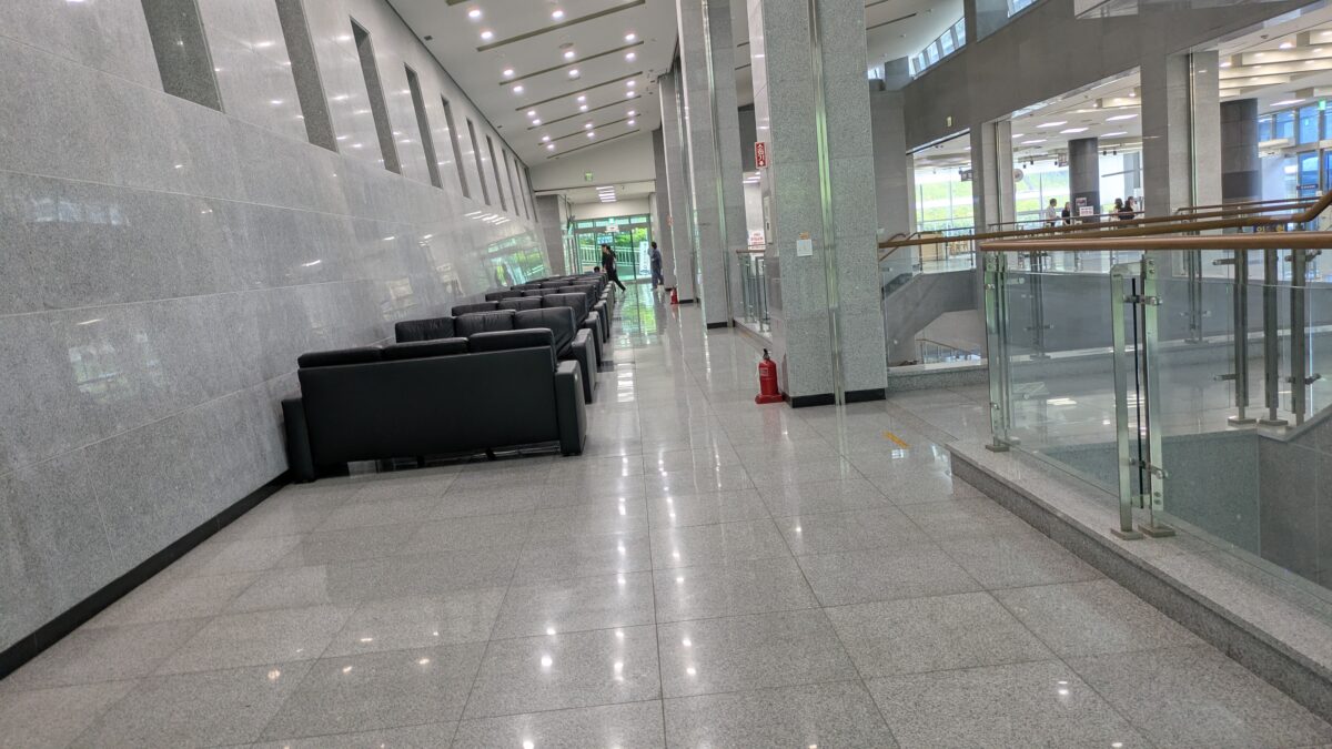천안 화장장 3층 내부모습